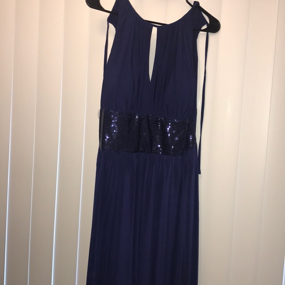 Blue gown